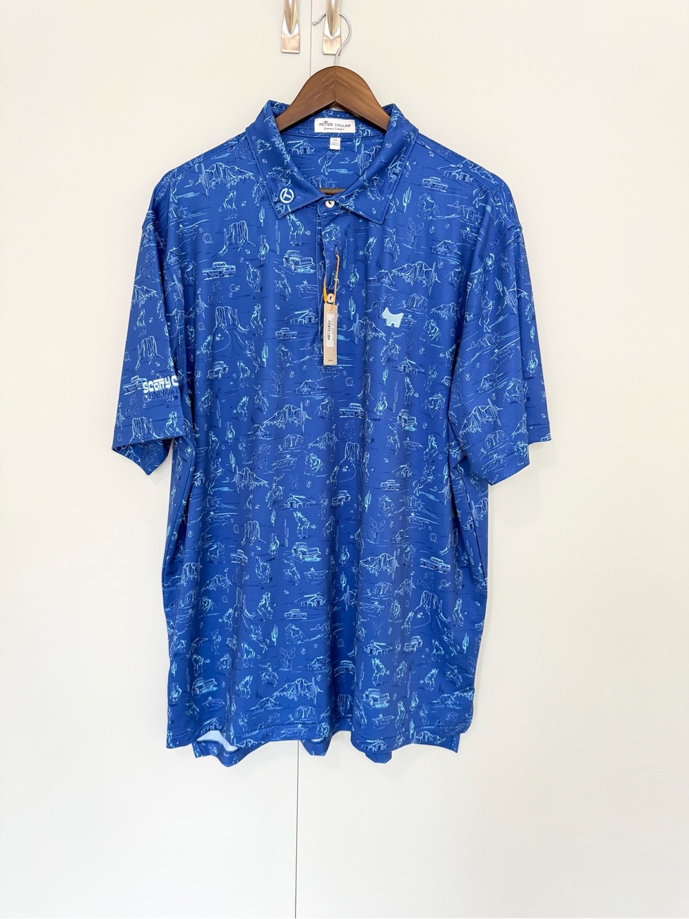 PETER MILLAR x SCOTTY CAMERON Outlaw Performance Jersey Polo MF22EK29S